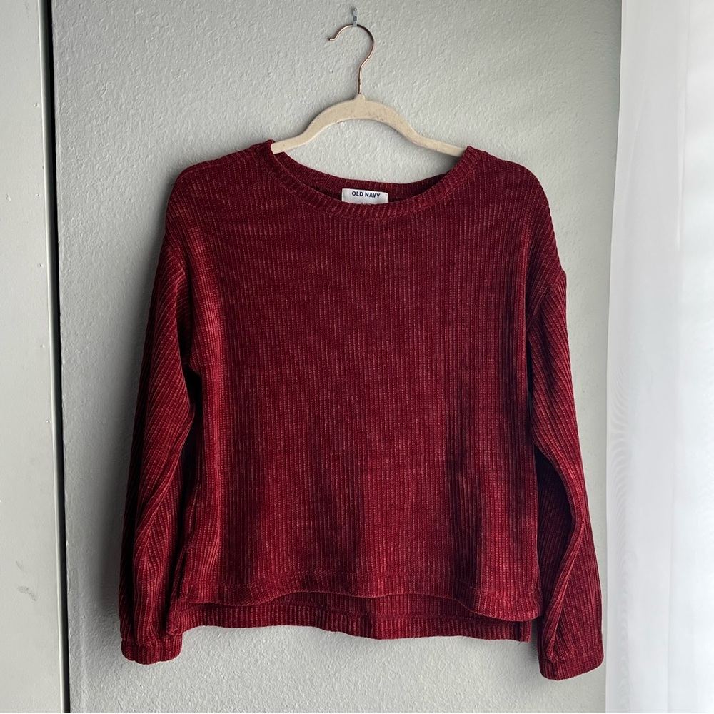 Old Navy Girl’s Red Sweater
